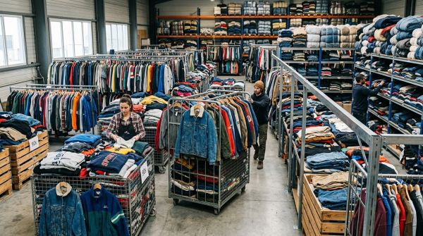 Vêtements de marque d'occasion en gros chez Skull Wholesale